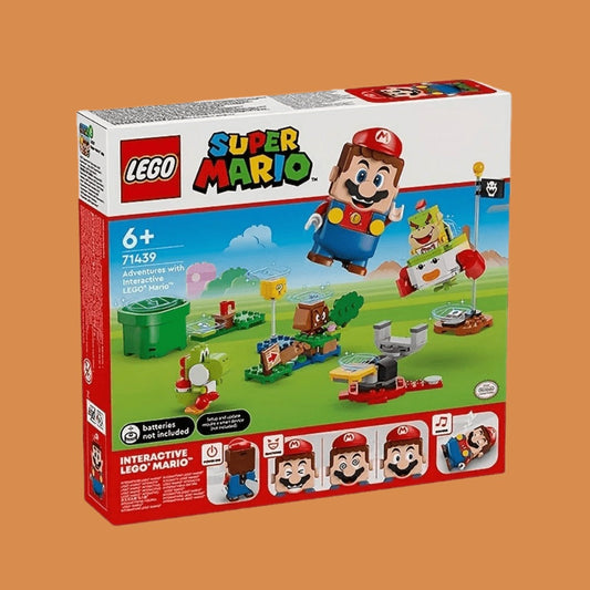 Interactive Mario Building Set LEGO 71439, Adventures with Interactive LEGO Mario Starter Course 218 Pcs
