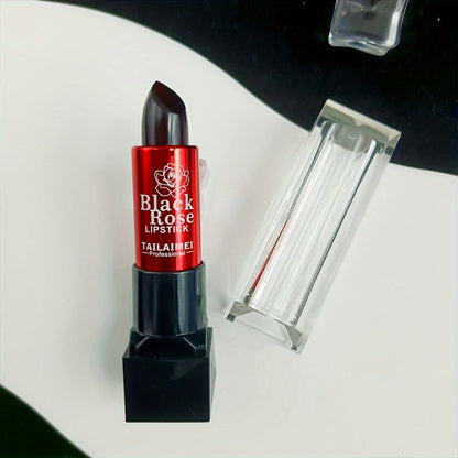 Non-Stick Moisturizing Red Lipstick – Velvety Matte Finish Long Lasting No Transfer Lip Color, Smooth Precise Application Natural Red Tone