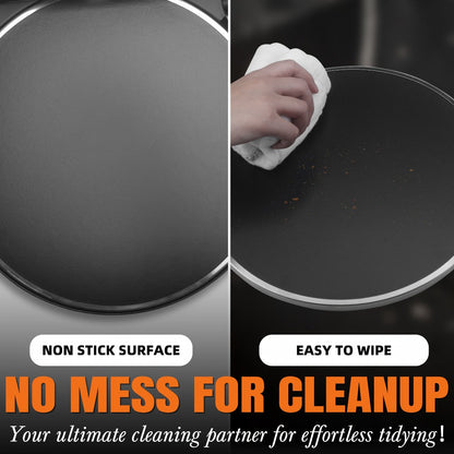 Electric Quesadilla Maker 9.5 Inch, Grilled Cheese Machine, Extra Stuffing, Easy 6-Wedge Slice, Feet