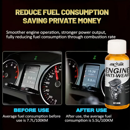 Engine Protection Synergist 30ml – Anti-Noise Anti-Vibration Fuel Saving Engine Oil Additive, Reduces Engine Wear & Vibration