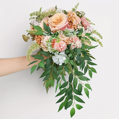 Artificial Italian Ruscus Greenery Stems 27.6" – Faux Green Leaf Spray for Wedding Arch, Bouquet Filler, Table Centerpiece & Home Decor |