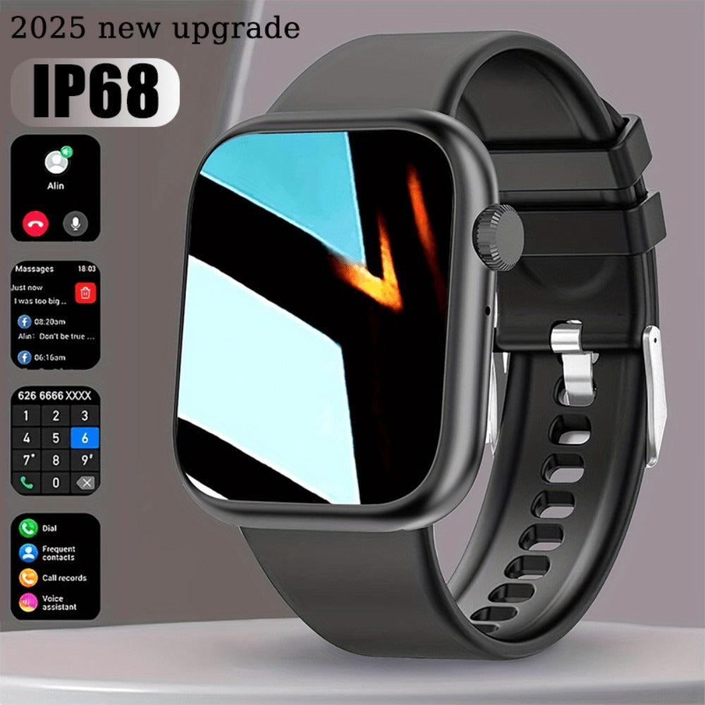 Smartwatch with IP68 Rating, Bluetooth Calling, HD Display, Music Control and Sport Modes in Six Styles
