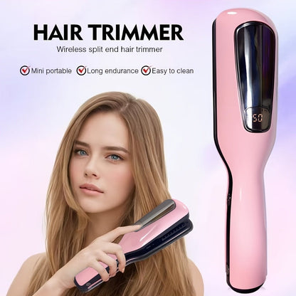 Split End Trimmer for Women – Professional Portable Hair Cutting Tool for Removing Split Ends & Damaged Hair Repair