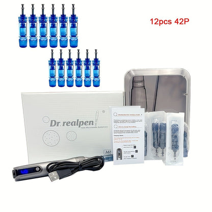 Microneedle Pen Wireless Electric Derma Pen M8S for Bath Time, Home Spa and Personal Care, with Listed Configuration