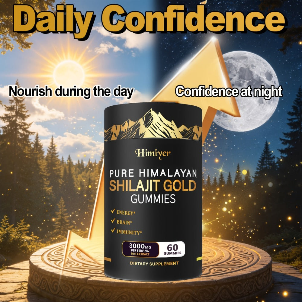 Shilajit Gummies 3000mg Pure Himalayan Shilajit with Ashwagandha Ginger & Deer Antler for Bath Time, Home Spa and Personal Care