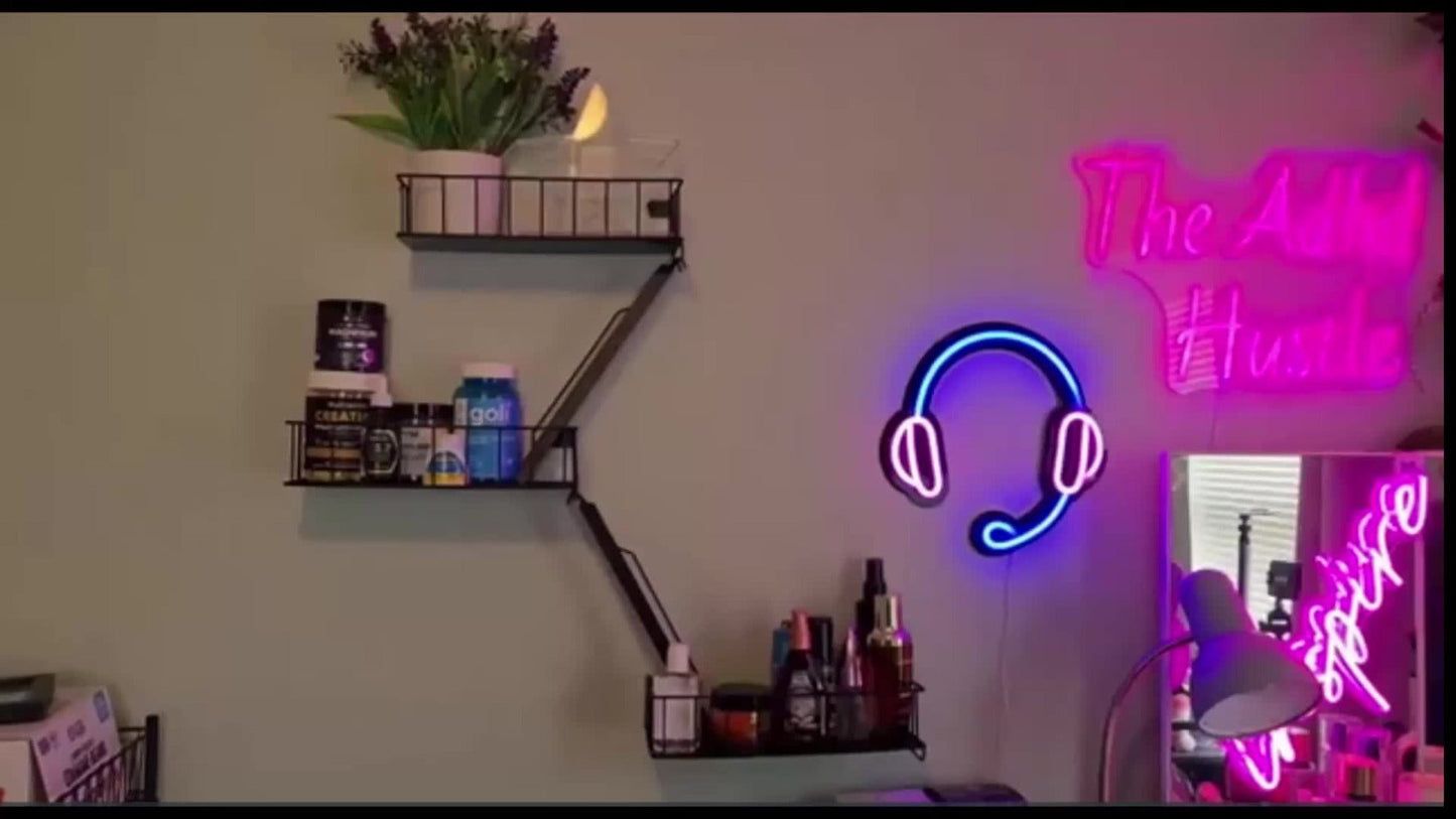 Staircase Wall Shelf with Three- or Four-Level Structures across Four Wrought-Iron Checkout Options