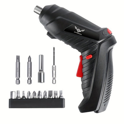 Power Tools 3.6V Mini Electric Drill Screwdriver Kit with 1300mAh Battery and 26 or 47 Piece Options