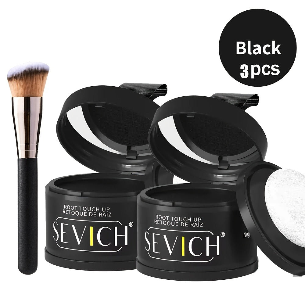 Root Touch Up Hair Powder for Thinning Hair & Gray Roots – Instant Hairline Concealer Shadow Topper, Long-Lasting Resistant Formula