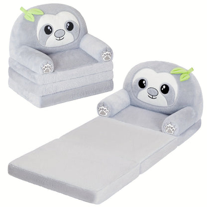 2-in-1 Foldable Kids Convertible Sofa Chair for Kids' Room and Living Room detail image