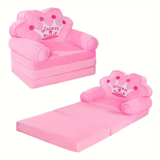 Kids Sofa Chair shown in the pink option