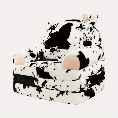Kids Sofa shown in the Milk Cow option