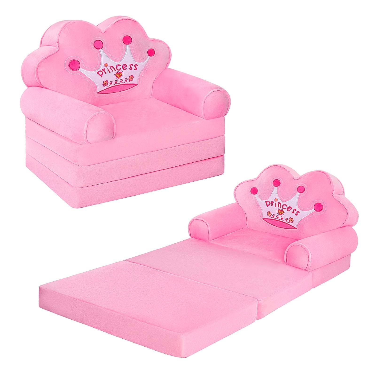 Kids Sofa shown in the sofe-P option