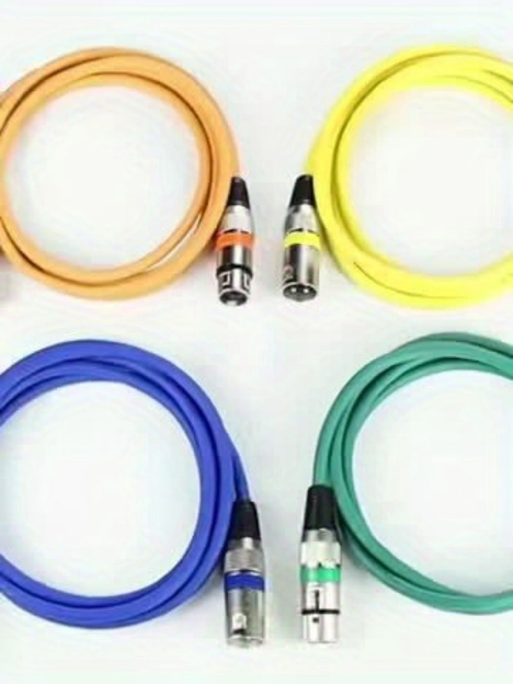 2-Pack 5-Meter XLR Microphone Cables, 3-Pin Male to Female Audio Cords detail image - detail view 11