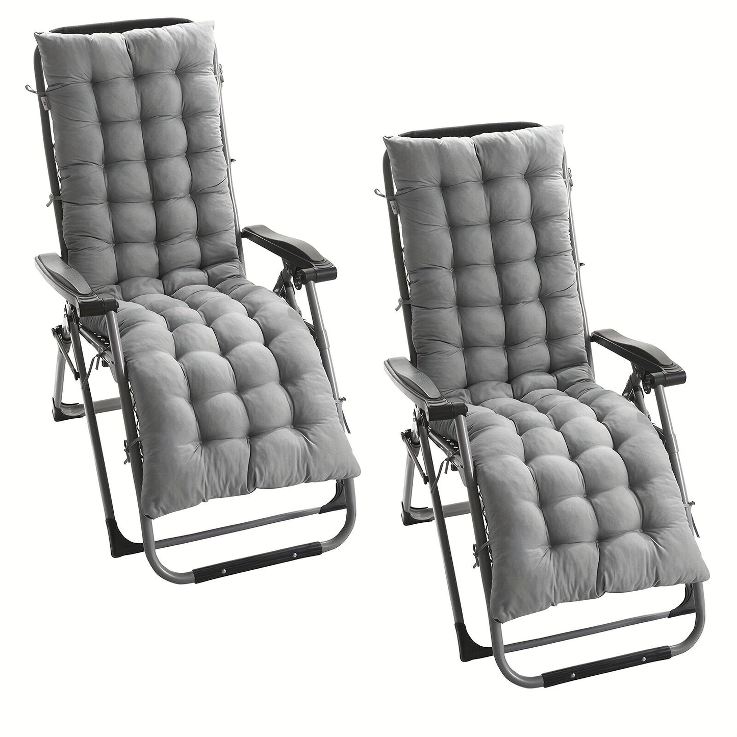 Outdoor Cushion shown in the Gray, 49 X 19 In option