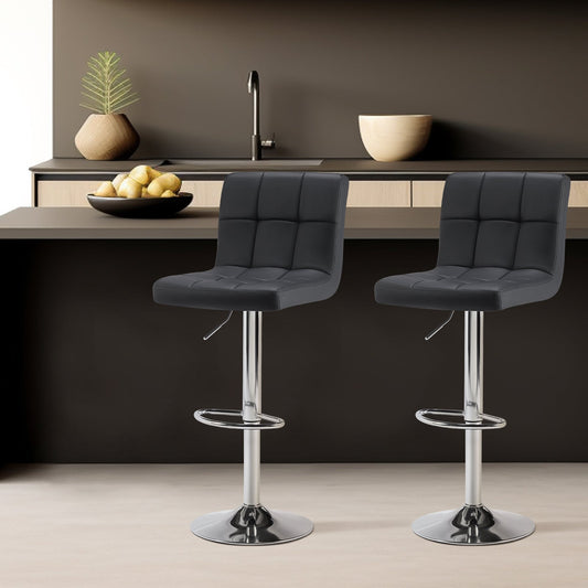 Bar Stool shown in the Black, 2 PACK- option