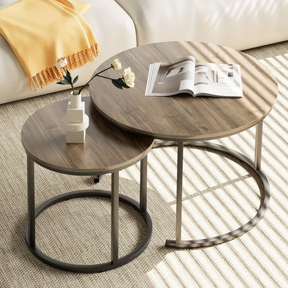 Coffee Table shown in the Oak + Black option
