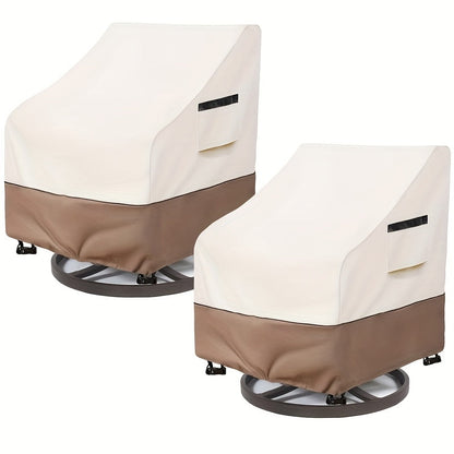 Patio Furniture Cover shown in the 33 W x 35 D x 38.5 H Inches, 2-Pack option