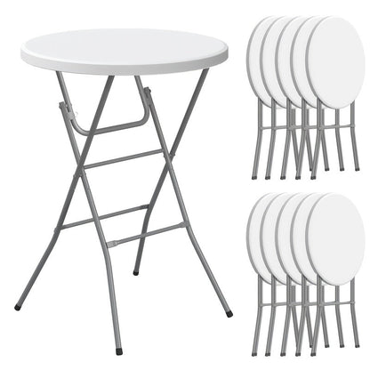 Folding Table shown in the White 10-Pack option