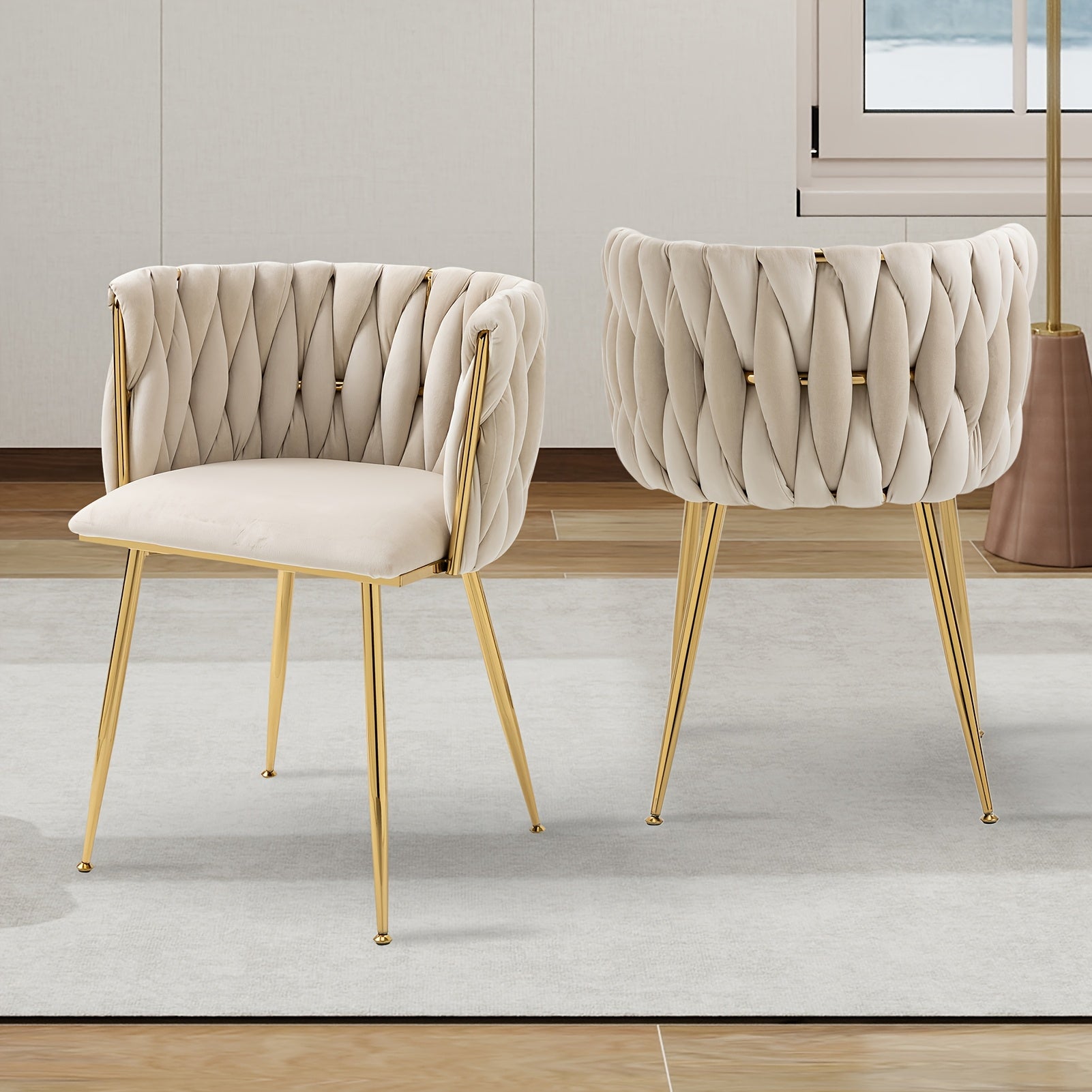 Dining Chair shown in the Beige option