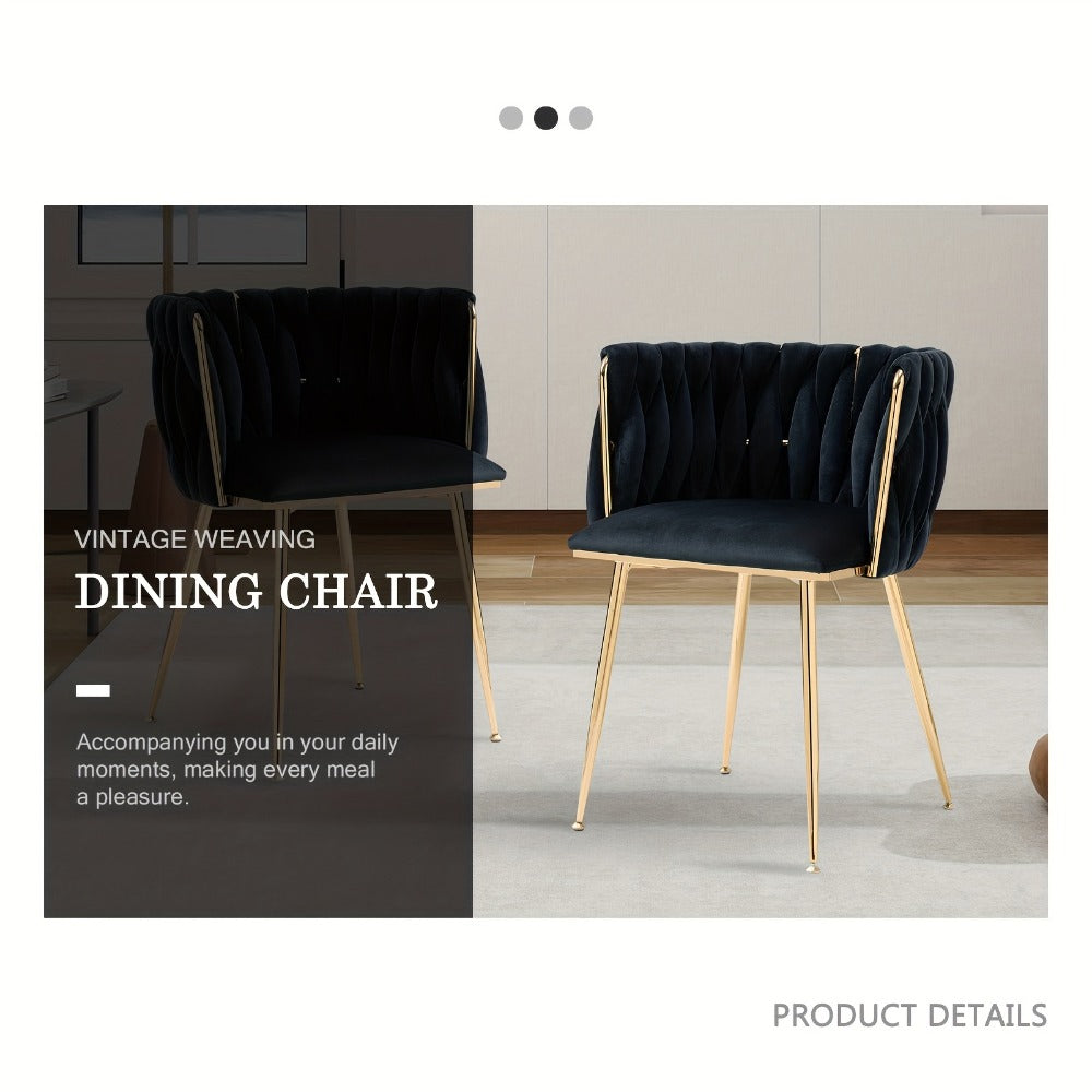 2-Piece Set Upholstered Dining Chair for Kitchen and Living Room detail image - detail view 15