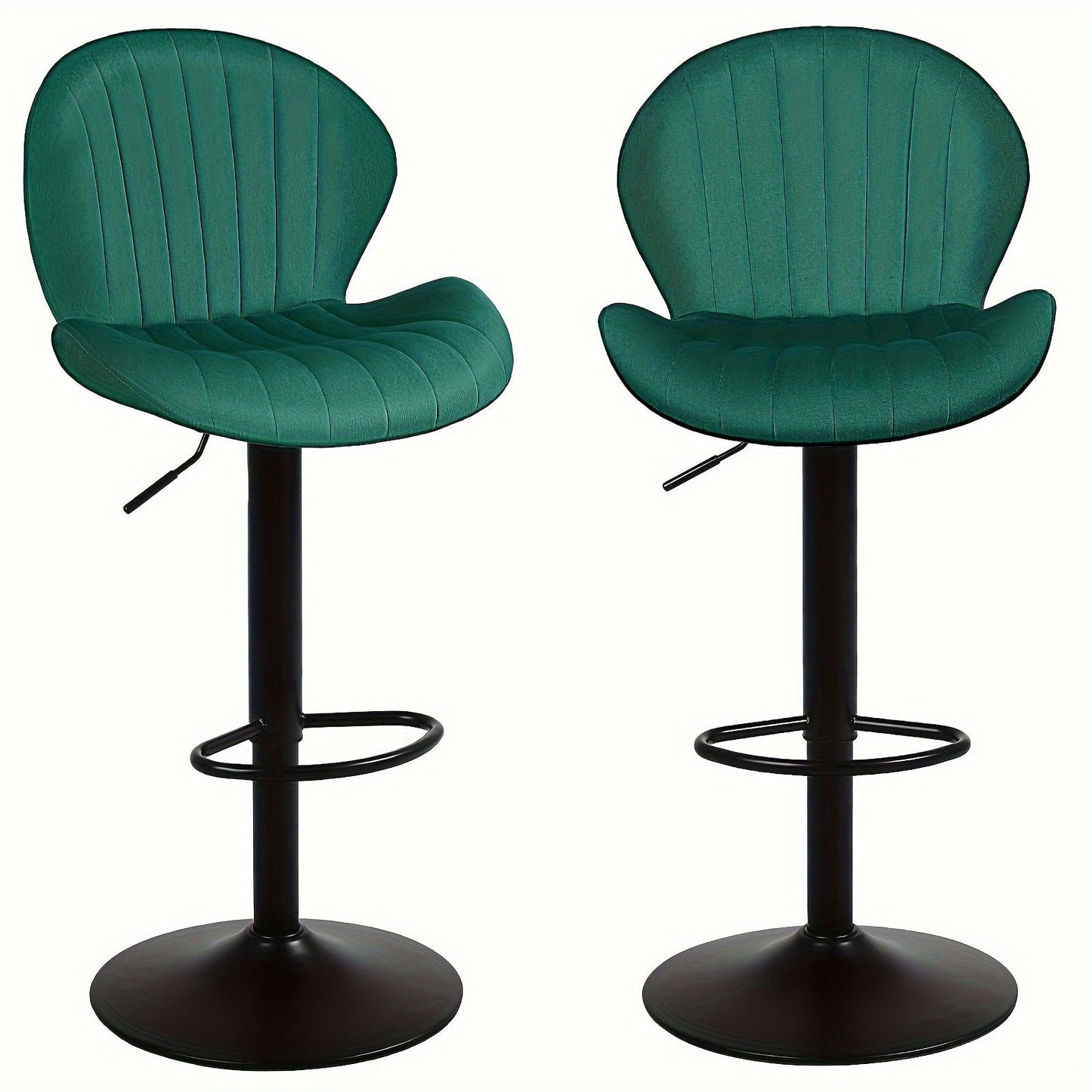 Bar Stool shown in the Green, 2pcs option