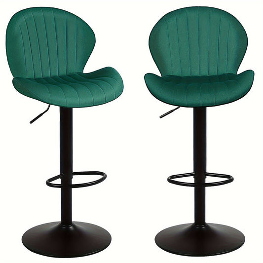 Bar Stool shown in the Green, 2pcs option