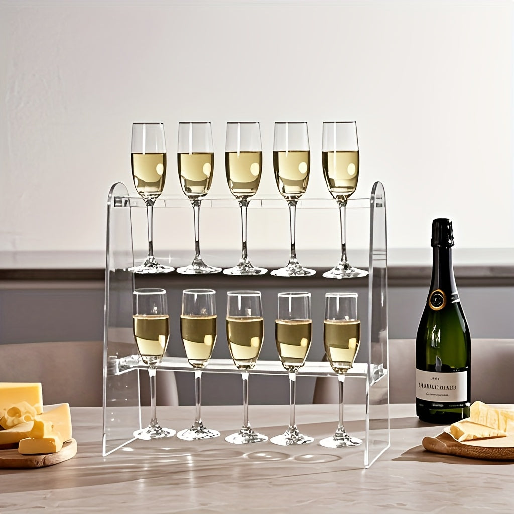 Wine Glass Rack shown in the 1pc option