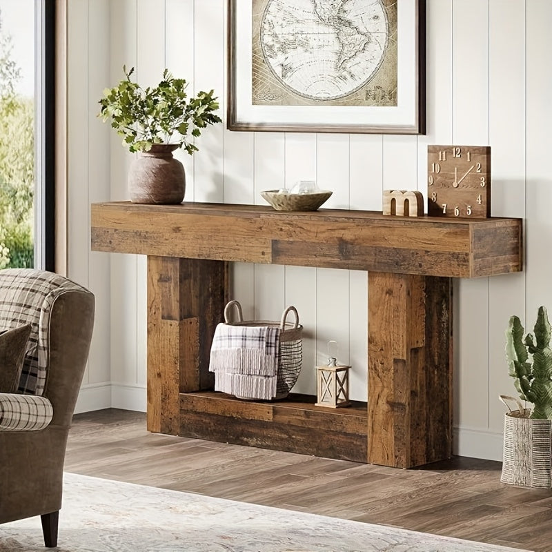 Console Table shown in the Mix Brown option