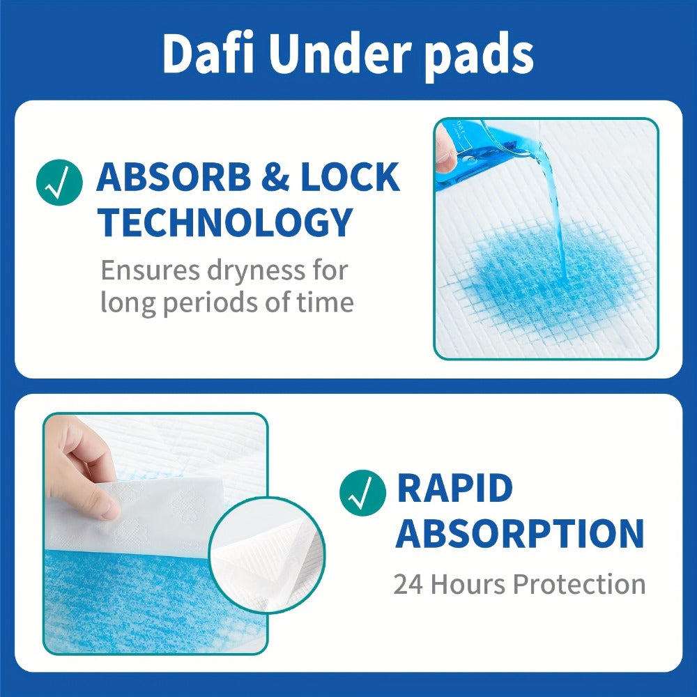 Extra Large Disposable Underpads 30x36 Inch Super Adult Incontinence Bed Pads with Effective for Entryways, Bedrooms and Living Spaces