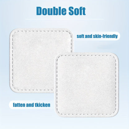 Makeup Remover Pads Disposable 100/200pcs – 3-Layer Thickened Cotton Squares for Face Cleansing, Skincare & Nail Polish Removal