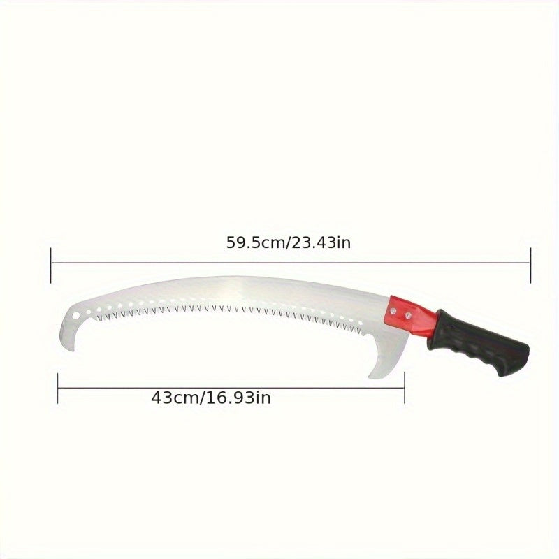 Pole Saw, Telescopic Pruning Saw Fruit Tree High Reach Garden Farm for Garden, Patio and Yard Use