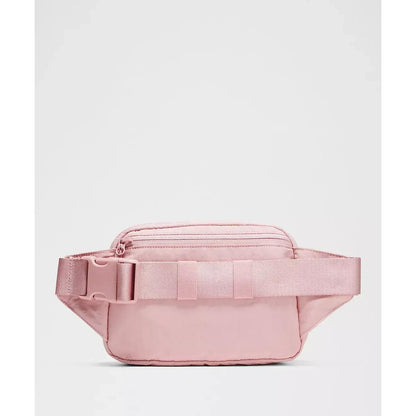 Belt Bag 1L Pink – Compact Crossbody Sling Waist Pack, Adjustable Strap, Zippered Pockets, Hands-Free Everyday Carry for Travel, Gym