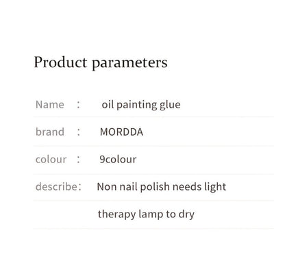 Pearlescent Nail Gel 9-Grid Shell Shimmer Mother of Pearl Cream Oil Painting Gel Polish Set – Multicolor Glitter Iridescent Spiral Design