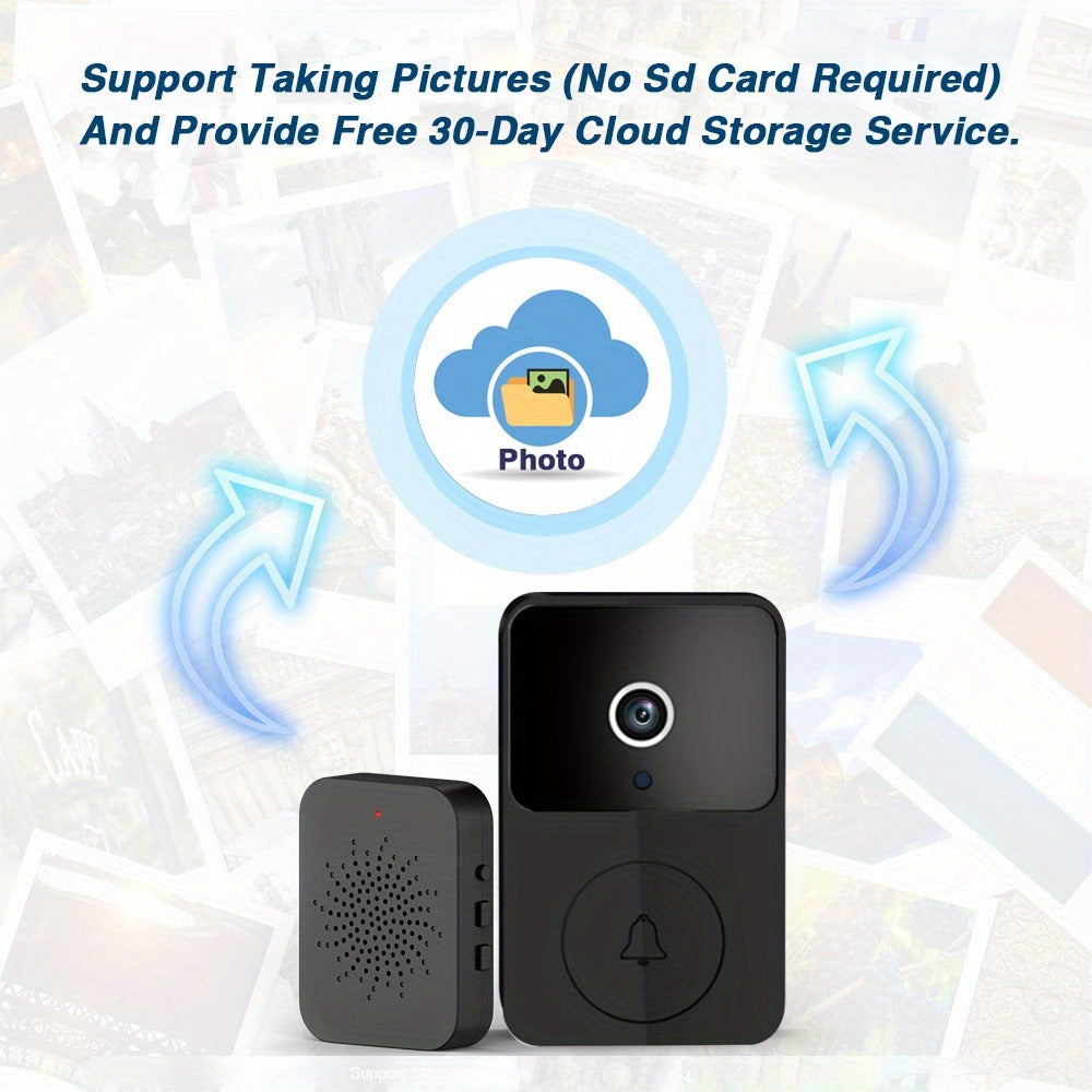 Video Doorbell 960p Wireless Camera with Voice Changer, Night Vision, Two-Way Audio and Single or Two-Pack Options