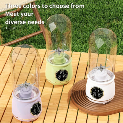 Portable Juicer USB Rechargeable with LED Display - Handheld Personal Blender for Smoothies, Juice & Ice Crush