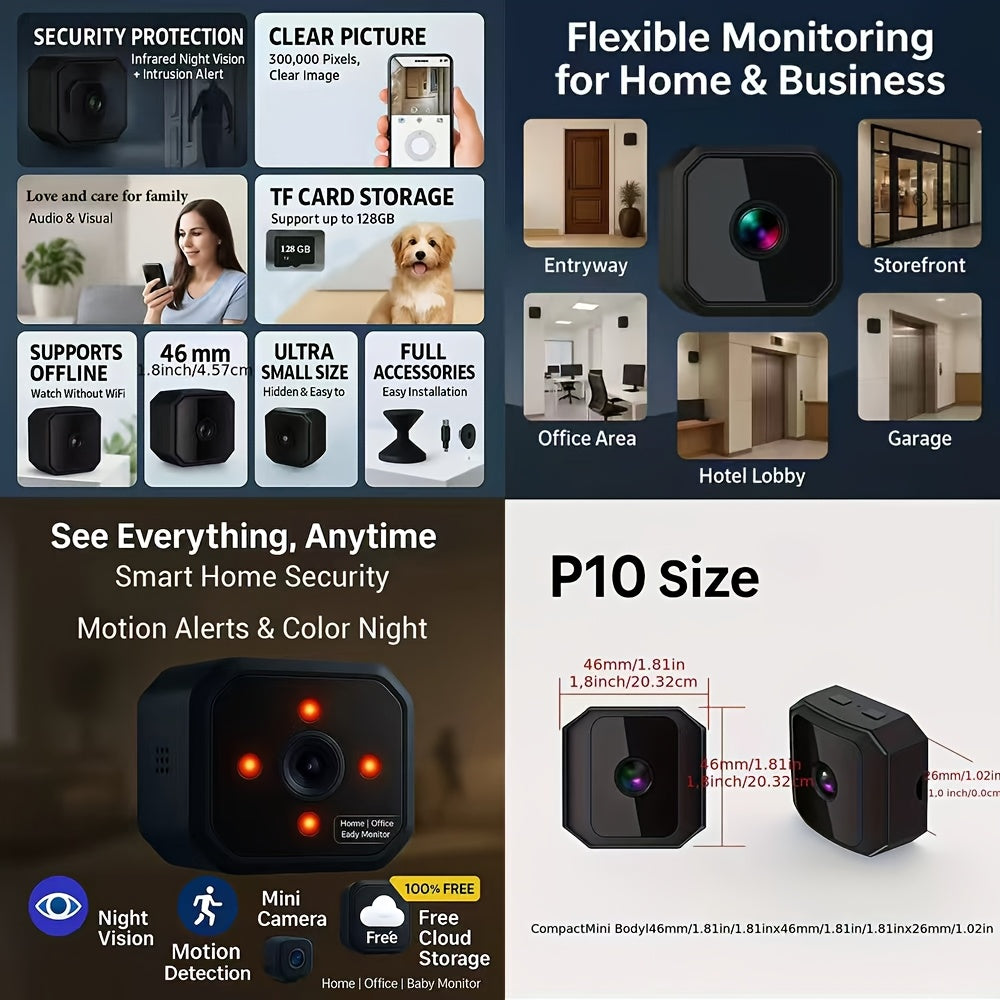Wireless Security Camera System with Video Doorbell, Indoor Outdoor Surveillance, Long Battery Life