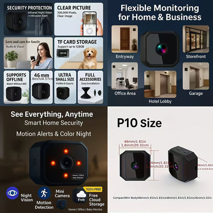 Wireless Security Camera System with Video Doorbell, Indoor Outdoor Surveillance, Long Battery Life