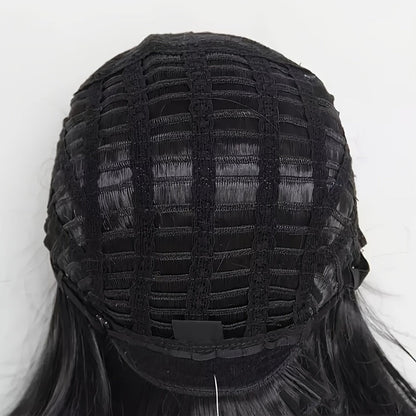 Synthetic Wig 6-Inch Blonde-Brown Mixed Pixie Cut with Bangs and Adjustable Rose Net Cap for Daily Styling