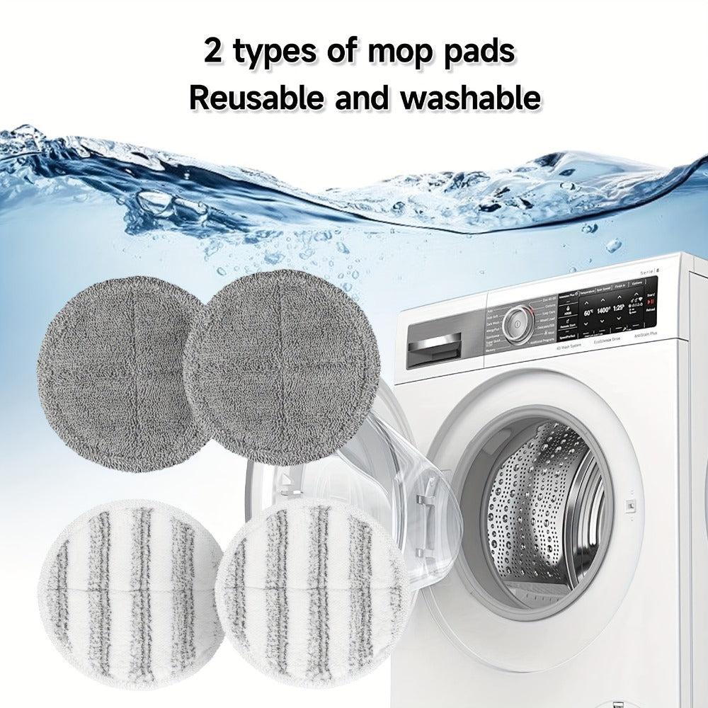 Cordless Electric Spin Mop Floor Cleaner with LED Headlight & Water Spray Tank for Everyday Face, Beard and Body Grooming