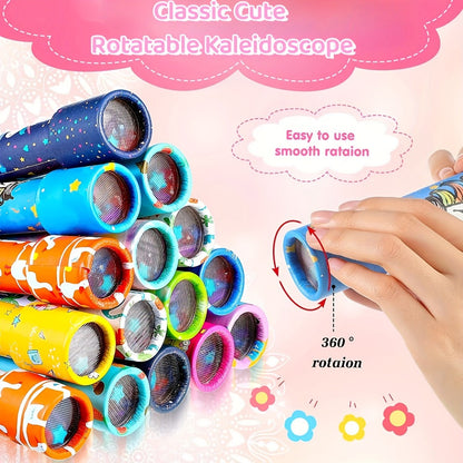 Kaleidoscope Toys Bulk 18 Pack for Parties, Celebrations and Guest Favors, with the Listed Configuration