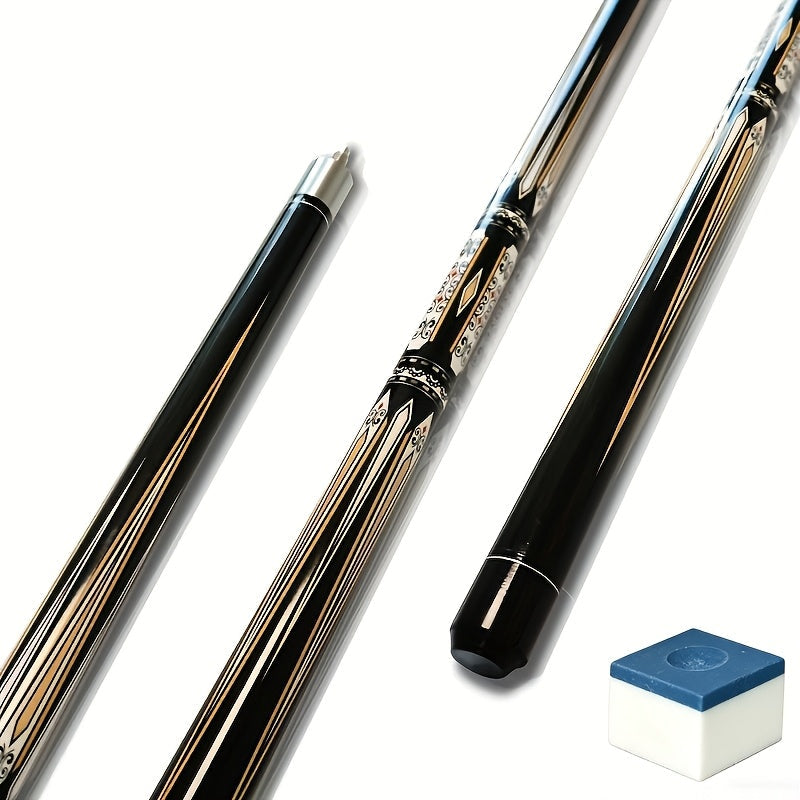 Vintage Maple Pool Cue Stick 58 Inch 20oz – Classic Retro Design Billiard Cue with 3 Style Options – Perfect Gift for Dad