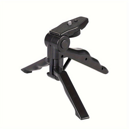 All-in-One Content Creator Kit with LED Ring Light Microphone Folding Tripod & Bluetooth Remote