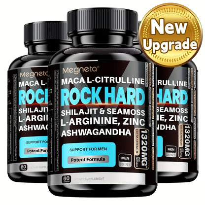 Megneta Formula Capsule Supplement, 60-Count Bottles in One-, Two- or Three-Bottle Package Options