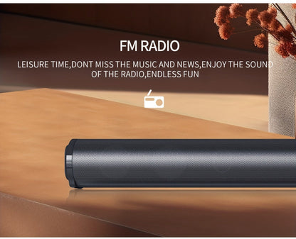 4D Echo Pearl Hi-Fi Soundbar with Subwoofer, Surround Sound Speaker System for TV, Computer & Laptop
