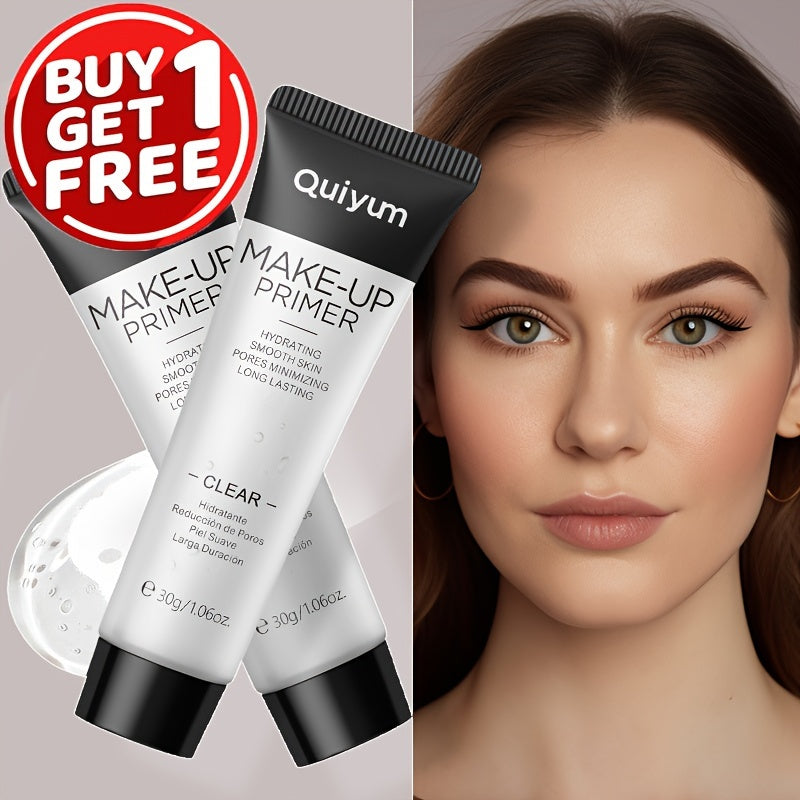 Face Primer Set 2 Pcs Pore Minimizing Oil Control, Smoothing Lightweight Matte Makeup Base for Flawless Foundation
