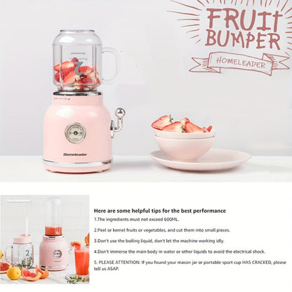 Personal Blender for Smoothies & Shakes - 20.3 oz Tritan Travel Cup with Lid, Portable Single Serve Smoothie Blender