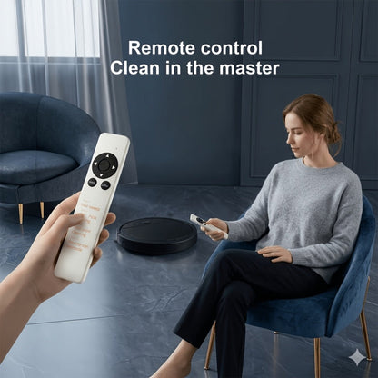 2000Pa Robot Vacuum Cleaner 150-Min Battery, Multifunctional Auto Floor Cleaner for Pet Hair, Dust & Paper Debris