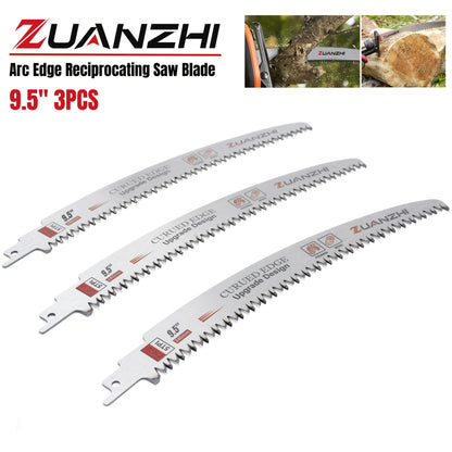 Reciprocating Saw Blade Pruning Arc Edge 3 Pack 6TPI Japanese Teeth CR-V Ultra Hardened for Wood for an Everyday Personal Care Routine