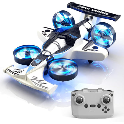 RC Flying Car Drone Combo for Kids with the Listed Color, Size or Set Options for Everyday Use