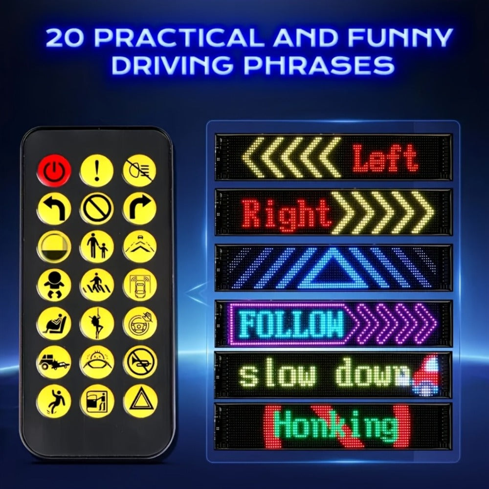 Flexible LED Matrix Display Sign Programmable Scrolling Text - Devil Eyes High Refresh Rate for an Everyday Personal Care Routine